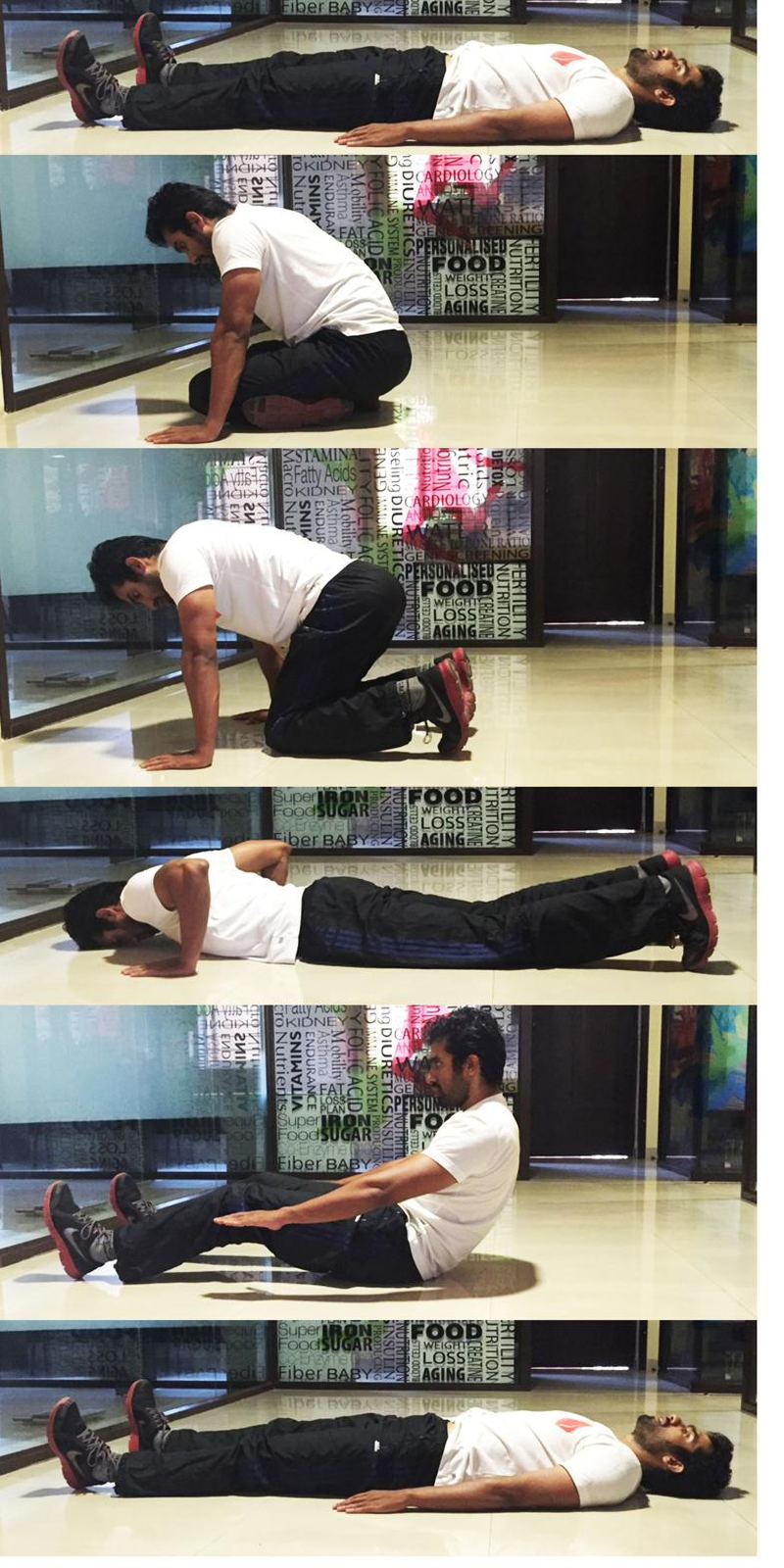 Core and posterior chain flow sequence